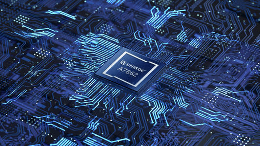 Wereld intelligente chip shortstock